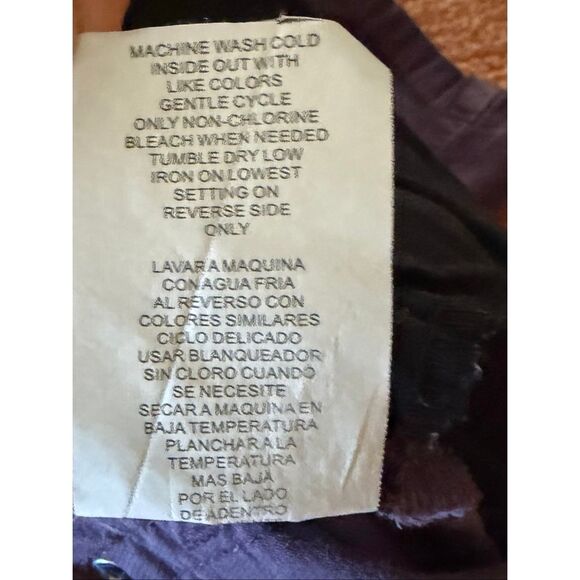 Jolt Purple Corduroy Skinny Pants Size 11 Cotton Stretch - Picture 7 of 9